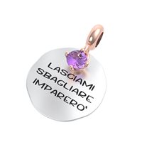 Charm Rerum Donna AMICIZIA in Argento Ametista 25021 - 25021